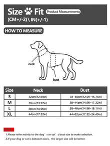 Supet 2pcs Tie Dye Pet Leash & Harness Set