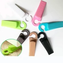 1 件装门挡、门吸、门吸、防撞、儿童防护装置，适用于客厅，无需钻孔 - 粉色 - 查看 3