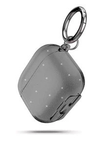 苹果闪光保护壳 兼容 AirPods 兼容 Airpods1/2 AirPods Pro - 黑色 - 查看 3