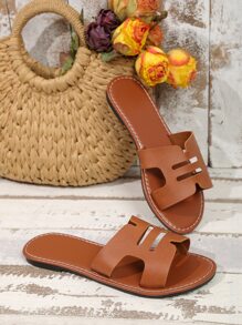 2023夏天新款韓語風格平底涼鞋適合女士,時尚仙女海灘拖鞋