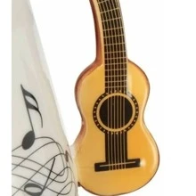 Taza de Céramica con Mango en Forma de Guitarra Acústica - Multicolor - Ver 3
