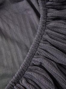 1入款式通用四季毛絨提花沙發坐墊套,極簡現代風格迷人寵物防護彈性沙發套,防刮花純色沙發保護套,適用於l形和1-4人座椅(分開售賣)