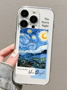 苹果贴纸 1 件创意绘画软保护手机壳兼容 iPhone / / Honor / / Redmi / Galaxy / - 彩色 - 查看 2