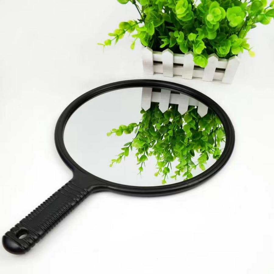 Espejo grande redondo para peluquería con Belleza