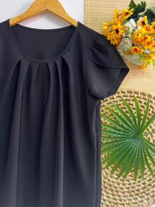 Women T-Shirts - 黑色 - 查看 3