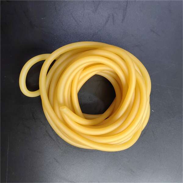 Yernea Natural Latex Slingshot Rubber Band With High Elasticity For Hunting And Shooting, Diameter 2mmx5mm(0.08*0.2inch), Original Color, Length 0.5/1/2/3/4/5 Meters