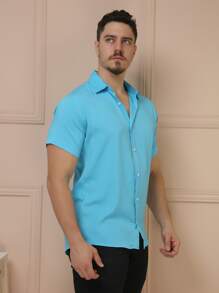 Men Shirts - Azul - Ver 5