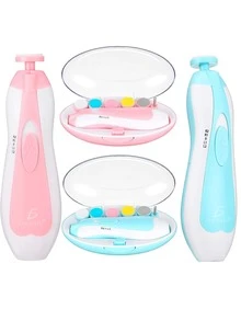 Cortaúñas Eléctrico BA.02 8 en 1 para Bebé ELE-GATE - Rosa - Ver 2