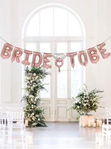 Bride To Be Rose Gold Decoration Balloon Back To School Valentine Day - Rose Gold - View 2