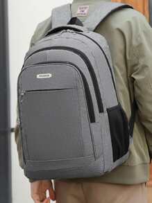 大容量背包，适合户外活动、商务、旅行和学校 尼龙商务休闲简约旅行背包 书包 户外礼物 父亲礼物 冬季圣诞礼物 旅行包 徒步旅行 学生假期感恩节 大容量 多功能便携式休闲男士礼物 度假趣味礼物 胸包 侧包 挎包 皮包 腰包 旅行必需品 节日必需品 露营 夏季返校 沙滩包 沙滩笔记本电脑包 运动生活 - 灰色 - 查看 6