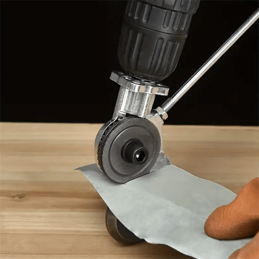 A Set Of Electric Drill Modified Plate Shears, Electric Scissors, And