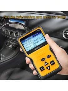 Vehicle fault diagnosis device OBD2 scanner code reader is compatible with all OBD II protocol vehicles - Multicolor - View 1