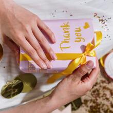 8 Hojas De Pegatinas De Letra Brillante, Pegatinas De Alfabeto De Número Con Cursiva Brillante Autoadhesivas, Etiquetas De Número Para Tarjeta De Felicitación Con Brillo Para Decoración De Gorro De Graduación (dorado) - Dorado - Ver 5