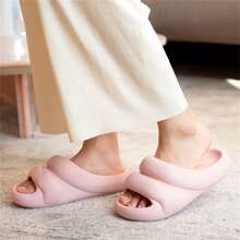 GSLMOLN Women's Soft Pillow Slippers: Lightweight, Non Slip, Quick Drying, And Stylish - Pink - View 5
