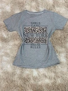 Women T-Shirts - 灰色 - 查看 1