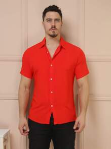 Men Shirts - Rojo - Ver 3
