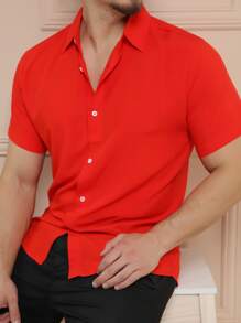 Men Shirts - Rojo - Ver 1