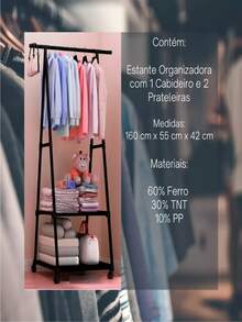 Storage Shelves & Racks - Black - View 3