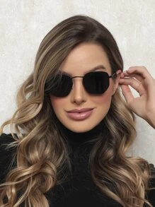 Women Fashion Glasses - Black - View 1