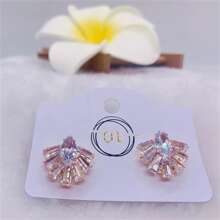 Stud Earrings - 金色 - 查看 2