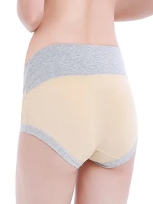 4入组/套懷孕女性孕婦內褲 - 彩色 - 查看 3