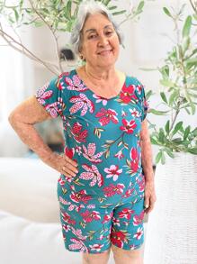 Plus Size Co-Ords - 彩色 - 查看 3