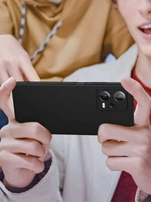 Arthur Capas Capinha De Celular Aveludada por dentro para Realme - Preto - Visão 8