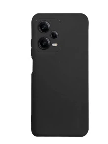 Arthur Capas Capinha De Celular Aveludada por dentro para Realme - Preto - Visão 1