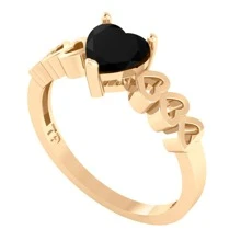 Fine Single Ring - Black - View 5
