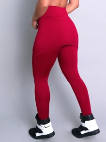 MVB Modas Women Leggings - Burgundy - View 2