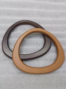 1 件雙色 Diy 行李箱和包袋配件 - 棕色 - 查看 10