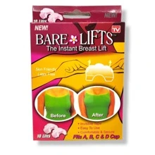 Bare Lifts Adesivo Para Levanta Peito Seios Fita Invisível Up instantânea - Bege - Visão 4