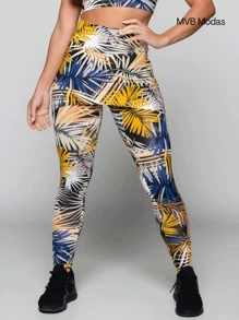 MVB Modas Women Leggings - Yellow - View 1