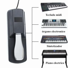 Pedal Sustain De 6.5mm Universal Para Piano Y Teclados Midi
