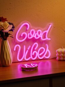 1 Miếng Hình chữ cái Dấu Hiệu Đèn Led Neon , USB Nguồn điện  , Lý tưởng Đối với Phòng ngủ , Phòng Trang trí tường , Buổi tiệc , Trang trí đám cưới - Hồng - Xem 3
