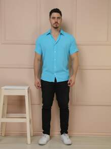 Men Shirts - Azul - Ver 3