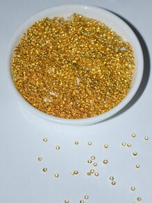 500 Grapas remache para realización de bisuteria DIY joyeria - Dorado - Ver 1