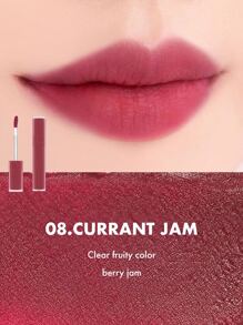Rom&nd BLUR FUDGE TINT 08 Current Jam 0.17盎司，Romand液体唇膏，唇釉，哑光唇彩，奶油质地，易于涂抹，持久显色，不拔干，丝绒哑光，轻松打造渐变效果，韩式彩妆，礼盒装，5.0克/0.18盎司 - 08 當前堵塞 - 查看 7
