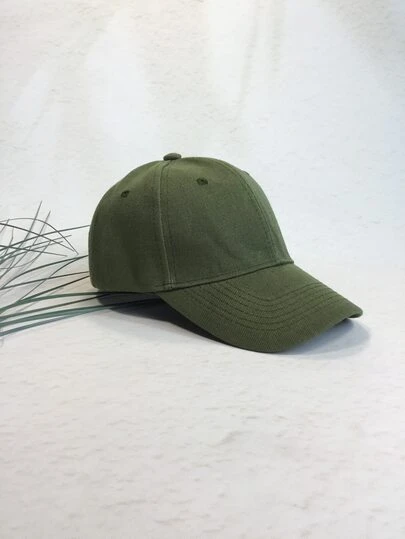 1pc Men's Solid Color Baseball Cap, All Seasons Sun Protection Shade Hat, Simple & Versatile Casual Baseball Cap For Street, Outdoor Sports, Cycling