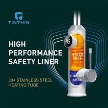 1入組220v即熱式電熱水龍頭,智能數字顯示屏並帶3200w水加熱器,廚房/浴室雙用龍頭 - 白色 - 查看 5