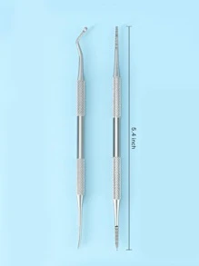 2入組不銹鋼腳和手掌清潔工具 - 銀色 - 查看 6