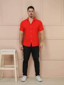 Men Shirts - Rojo - Ver 2