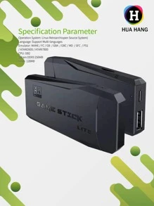 Mini consola de videojuegos Retro  2.4G GAMEPAD - Multicolor - Ver 2