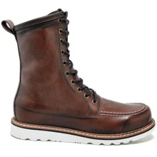Ranclafe Men Boots - 鏽棕色 - 查看 1