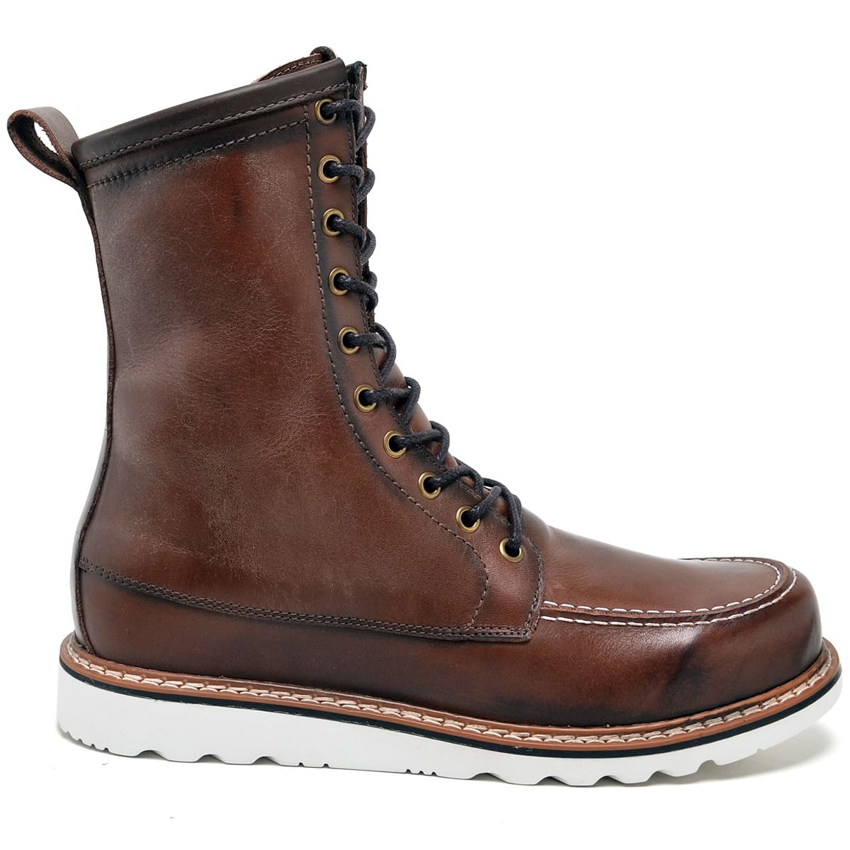 Ranclafe Men Boots - 鏽棕色 - 查看 1