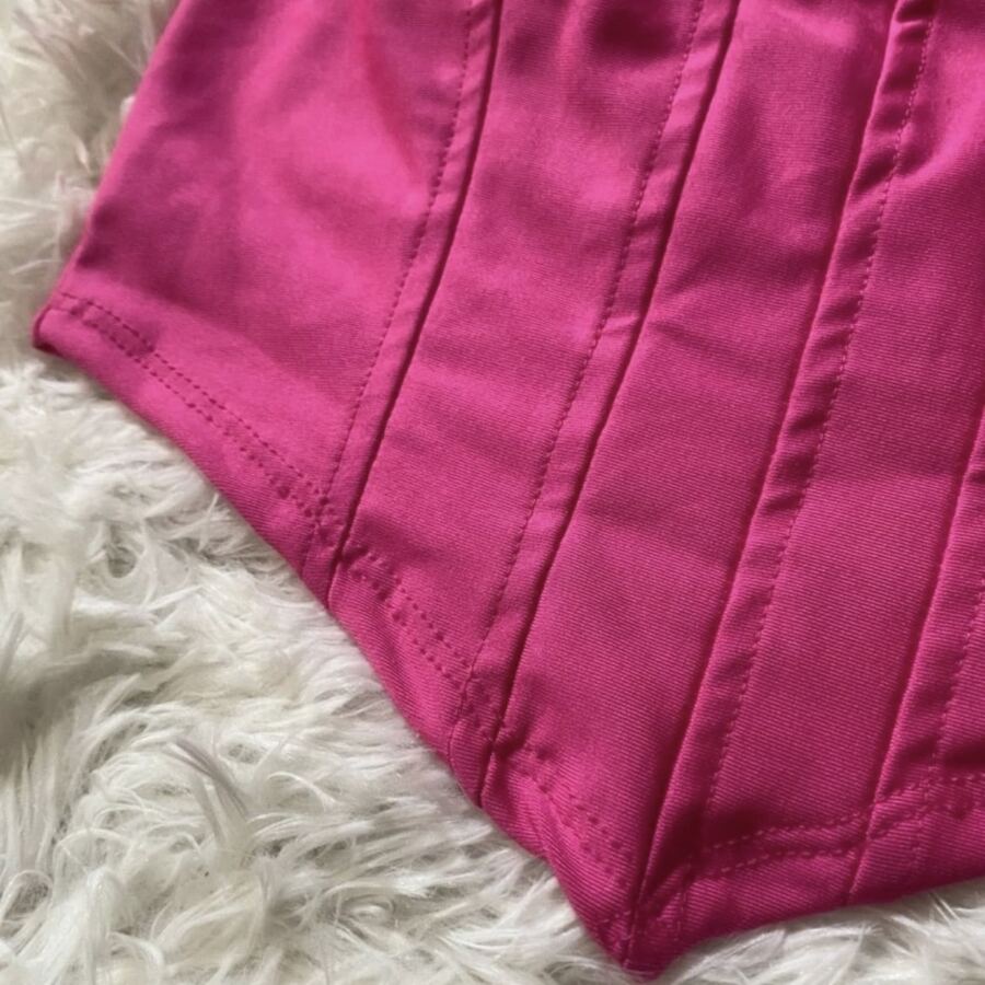 Women Tank Tops & Camis - 玫紅色 - 查看 3
