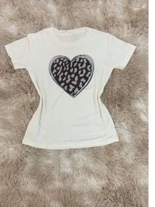Women T-Shirts - 米色 - 查看 1