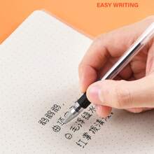 20支0.5mm黑色墨水高容量凝膠筆,適用於寫作、學校、辦公室文具用品 - 黑色 - 查看 2