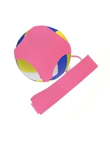 1 Stück rosa minimalistischer Volleyball Trainer, praktisch für Sporttraining und den täglichen Gebrauch