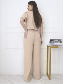 Women Two-piece Outfits - Màu be - Xem 2